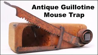 Guillotine Mouse Trap How To Build An Antique Style Mouse Trap Mousetrap Monday [upl. by Anniala553]