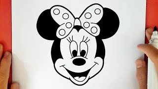 COME DISEGNARE MINNIE MOUSE [upl. by Ariahay]