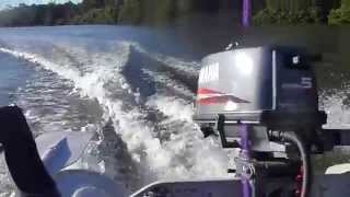 Yamaha 5hp outboard [upl. by Sabrina]