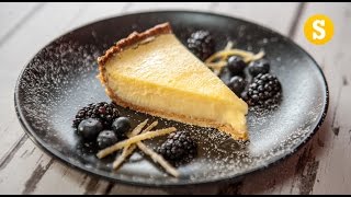 Classic Lemon Tart Recipe  Sorted Food [upl. by Annairdua657]