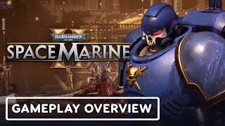 Warhammer 40000 Space Marine 2  Official Gameplay Overview Trailer [upl. by Enisaj]