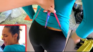 WEDGIE PRANK ON GIRLFRIEND [upl. by Hortensia]